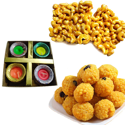 "Pot Diyas 4pcs set, Sweets - Click here to View more details about this Product